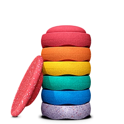 Stapelstein Winter Special Regenboog Set 