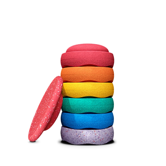 Stapelstein Winter Special Regenboog Set 