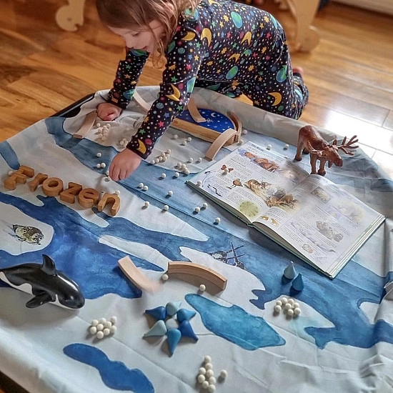 Wondercloths Speeldoek Poollandschap - groot
