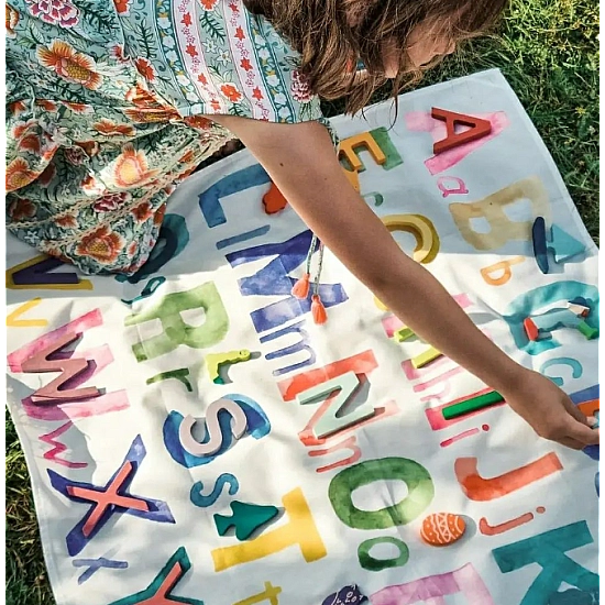 Wondercloths Speeldoek Van A tot Z - middel