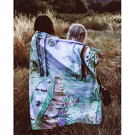 Wondercloths Speeldoek Een Wandeling In Het Bos - groot