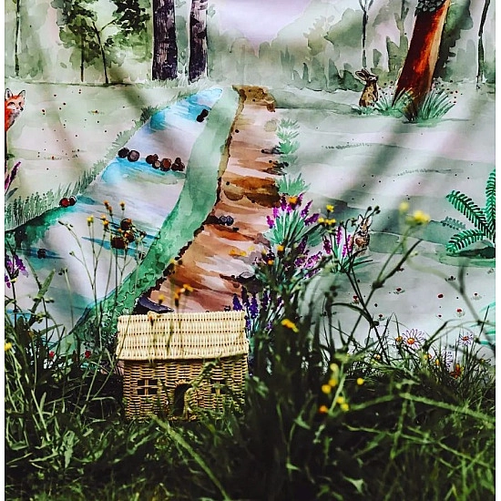 Wondercloths Speeldoek Een Wandeling In Het Bos - groot
