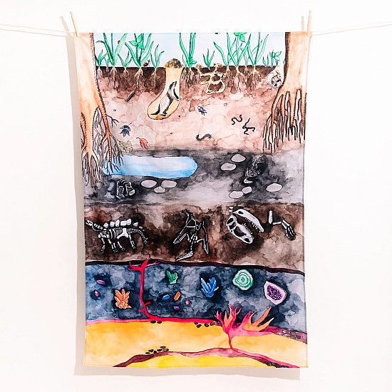 Wondercloths Speeldoek: Onder Mijn Voeten - groot