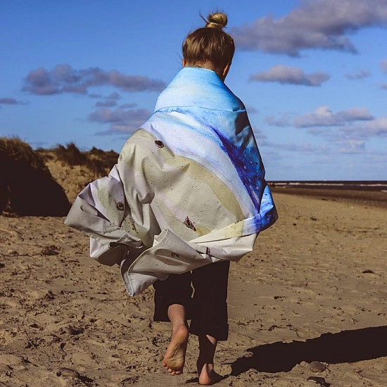 Wondercloths Speeldoek  Een Dag Op Het Strand - groot