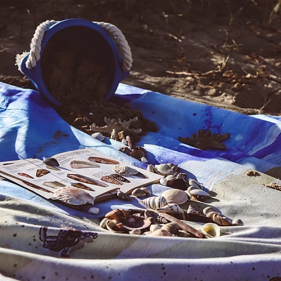 Wondercloths Speeldoek  Een Dag Op Het Strand - groot