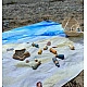 Wondercloths Speeldoek  Een Dag Op Het Strand - groot