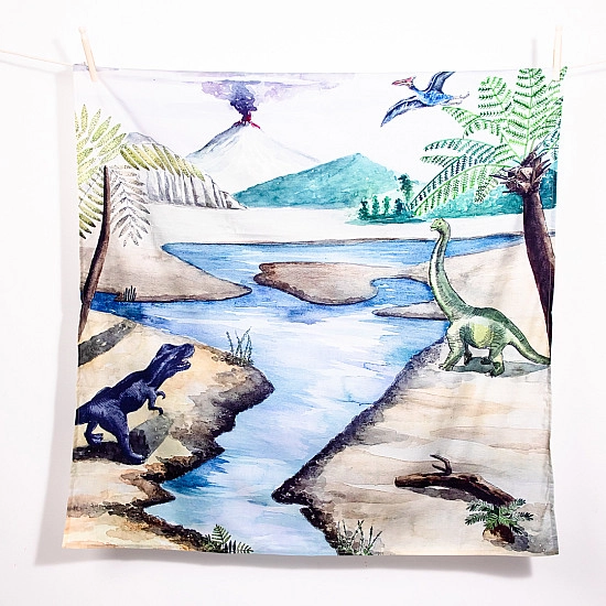 Wondercloths Speeldoek Dino - groot