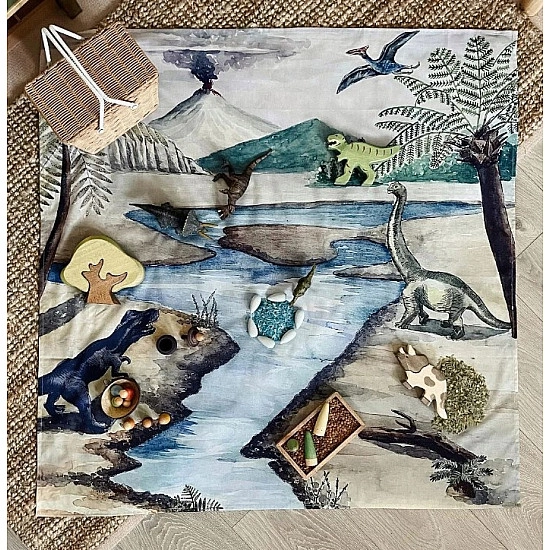 Wondercloths Speeldoek Dino - groot