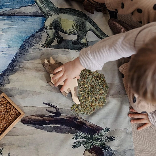 Wondercloths Speeldoek Dino - groot