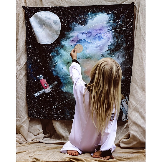 Wondercloths Speeldoek Naar De Maan - groot