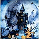 The Wonderie Speeldoek: Halloween Landhuis - groot 