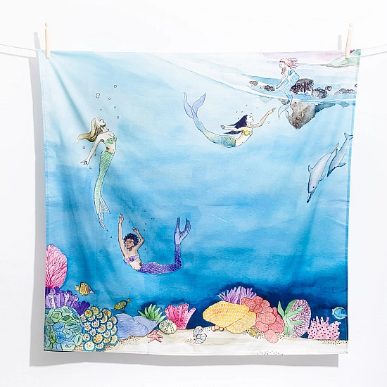 Wondercloths Speeldoek Zeemeerminnen
